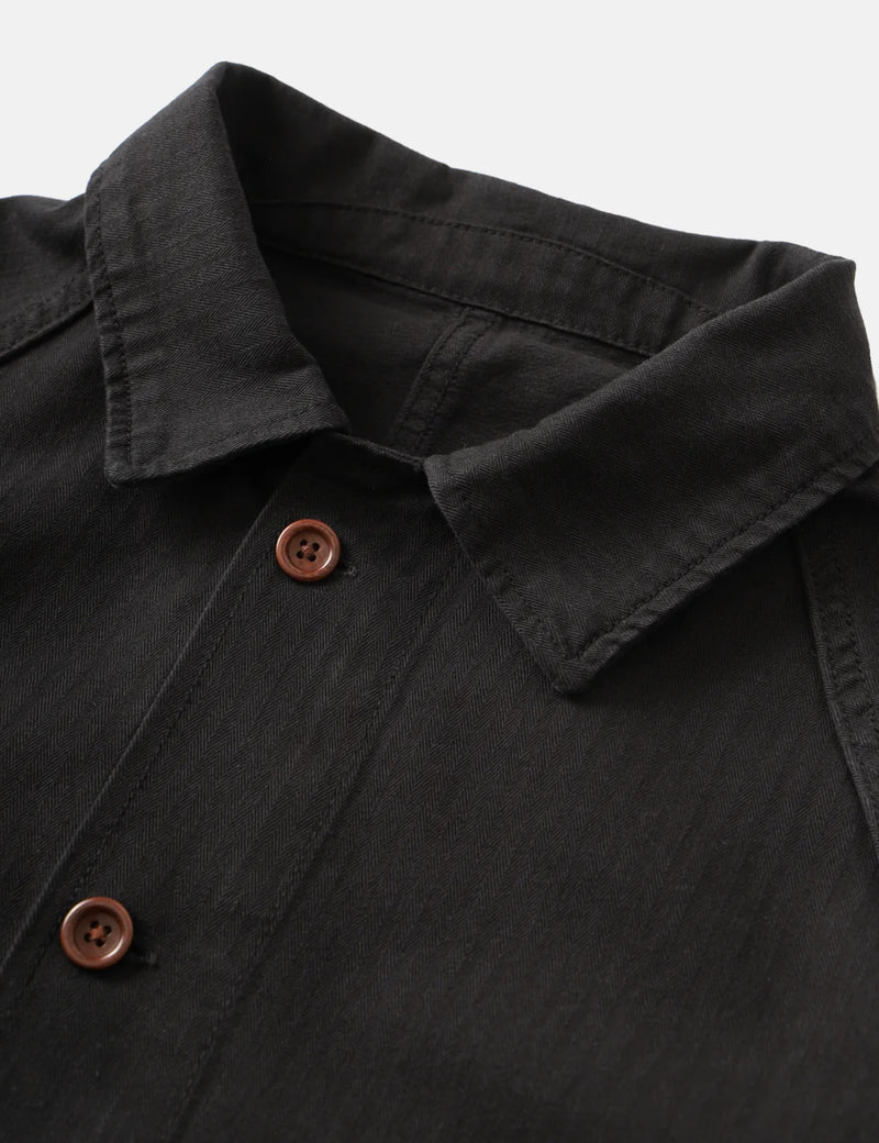 Service Works Herringbone FOH Jacket - Black