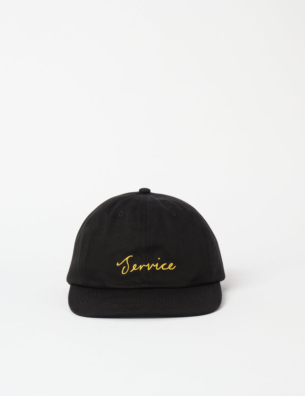 Service Works Script Cap - Black