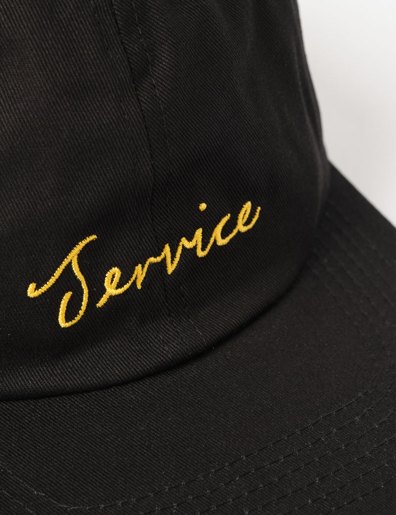 Service Works Script Cap - Black