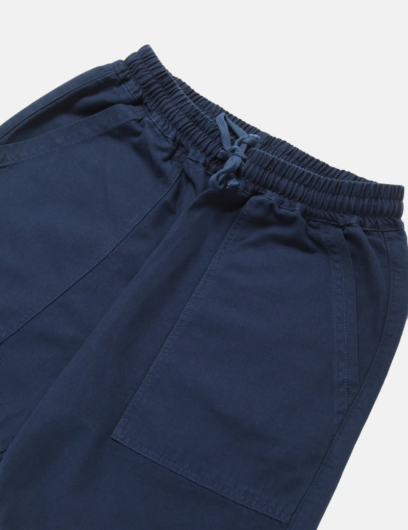Service Works Canvas Chef Shorts - Navy Blue