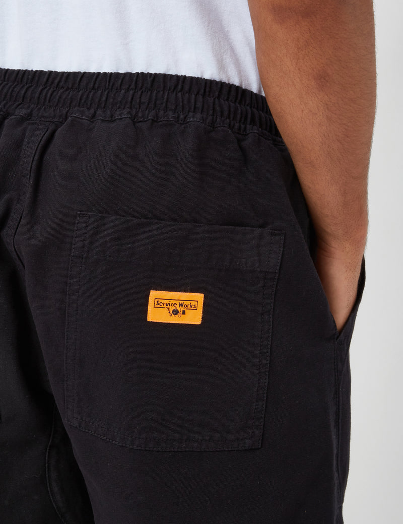 Service Works Canvas Chef Shorts - Black