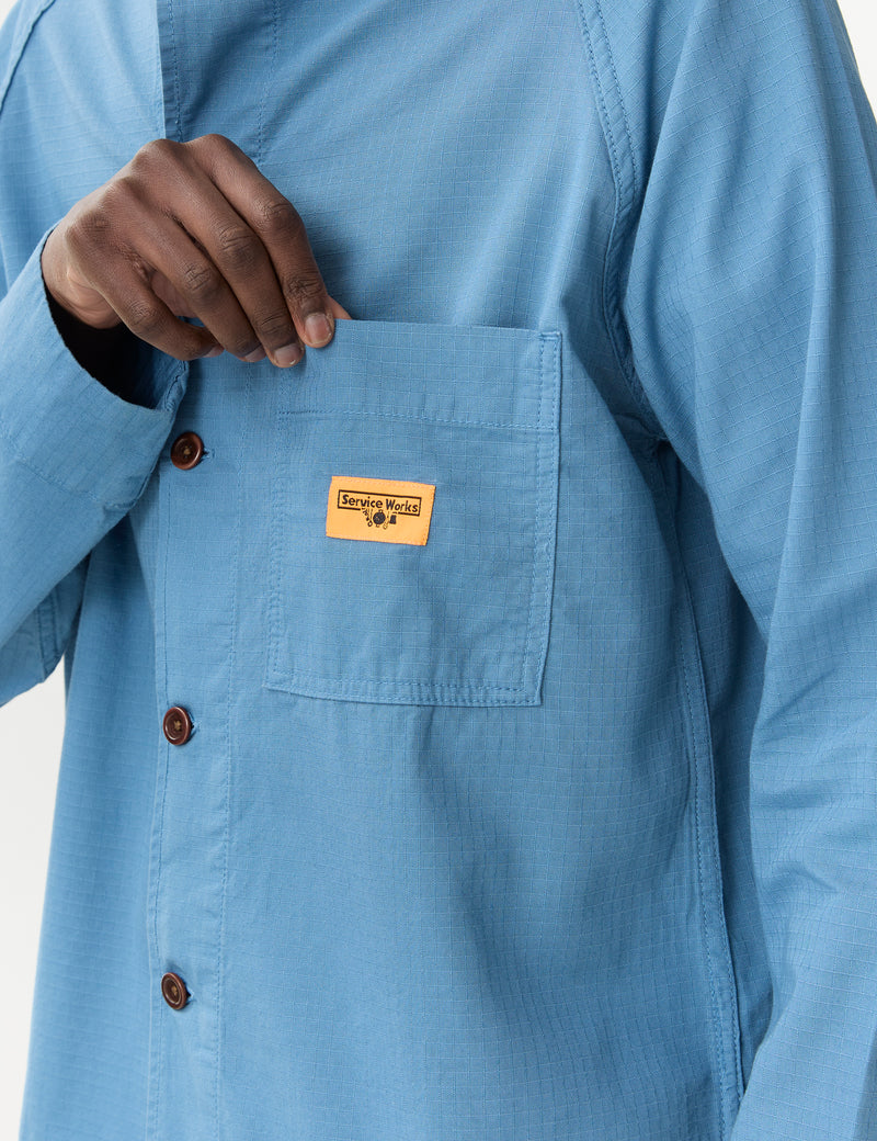 Service Works Ripstop FOH Jacket - Work Blue