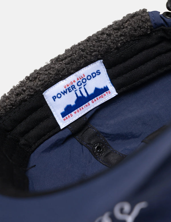 Service Works Script Trapper Cap - Navy Blue
