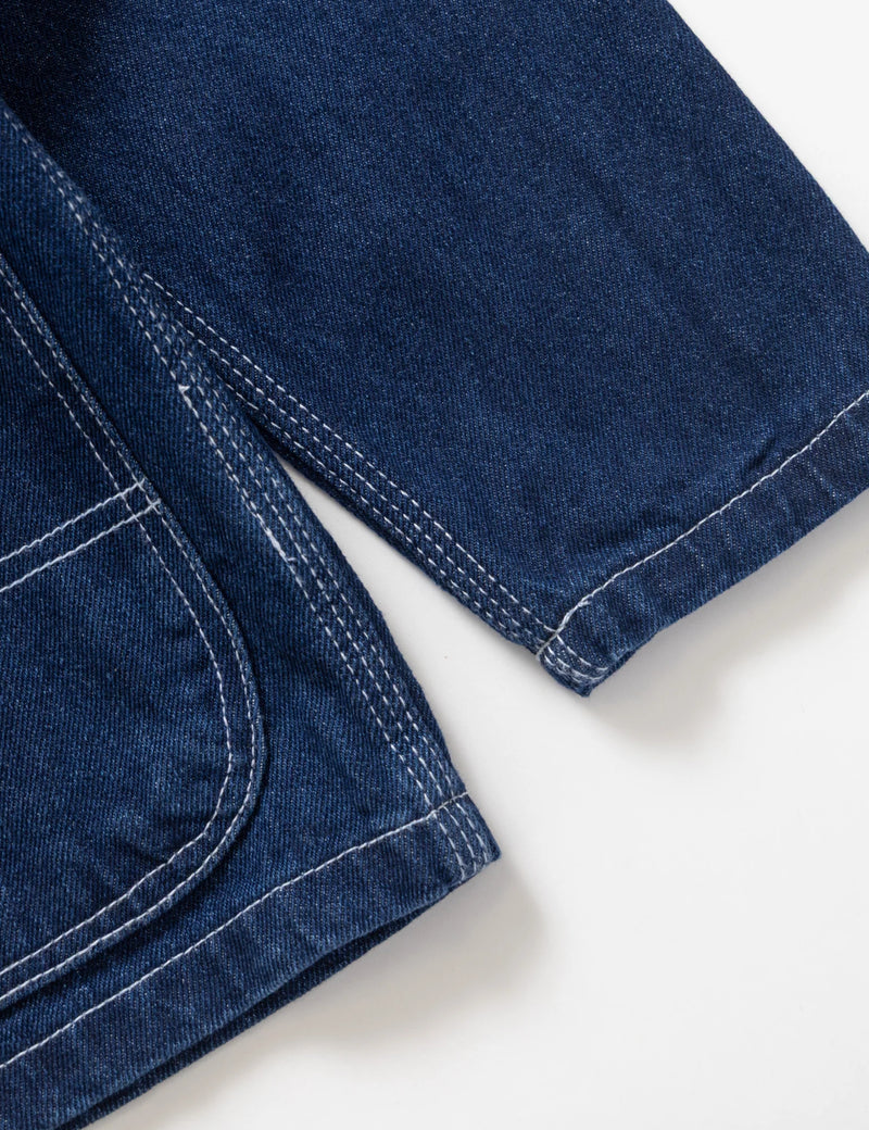 Service Works Denim Coverall Jacket 2.0 - One Wash Indigo Blue