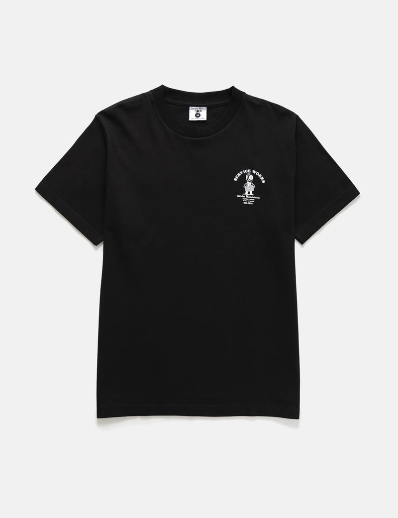 Service Works Maintenance T-Shirt - Black