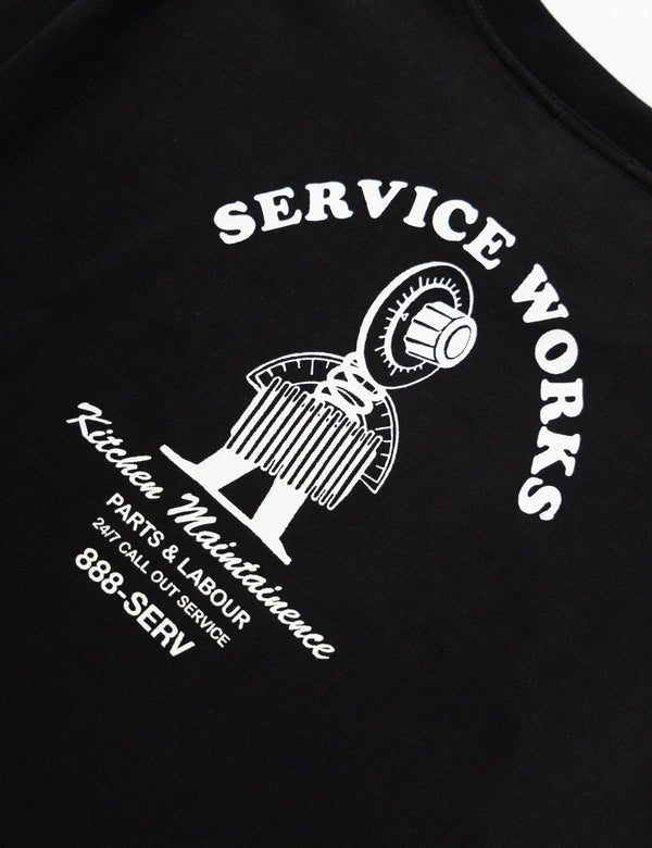 Service Works Maintenance T-Shirt - Black