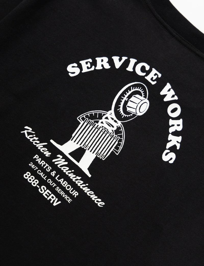 Service Works Maintenance T-Shirt - Black