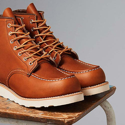 Red Wing Moc Toe Boots