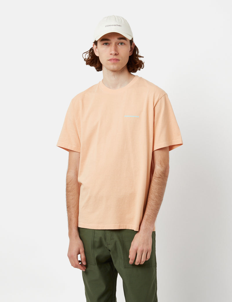 Thisisneverthat DSN-Logo T-Shirt - Apricot Orange