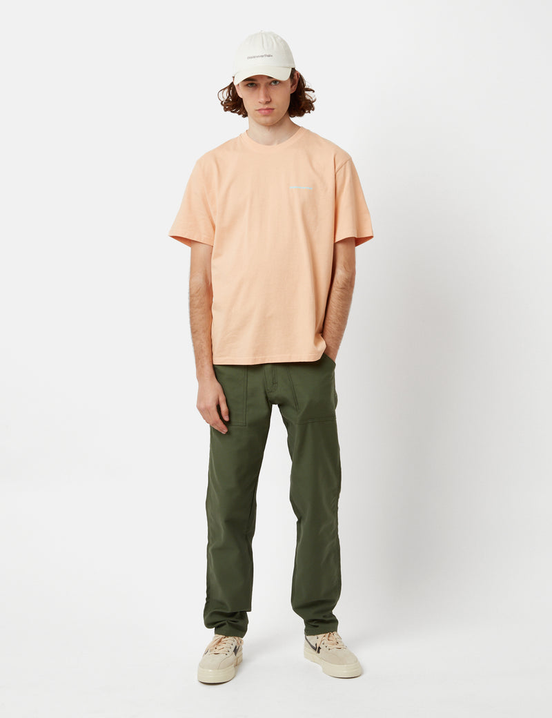 Thisisneverthat DSN-Logo T-Shirt - Apricot Orange