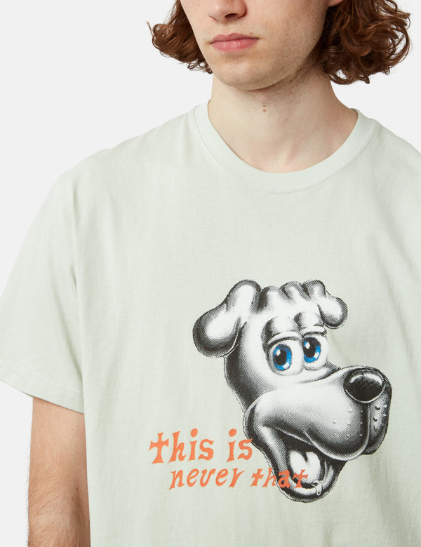 Thisisneverthat TNT Dog T-Shirt - Pale Mint Green