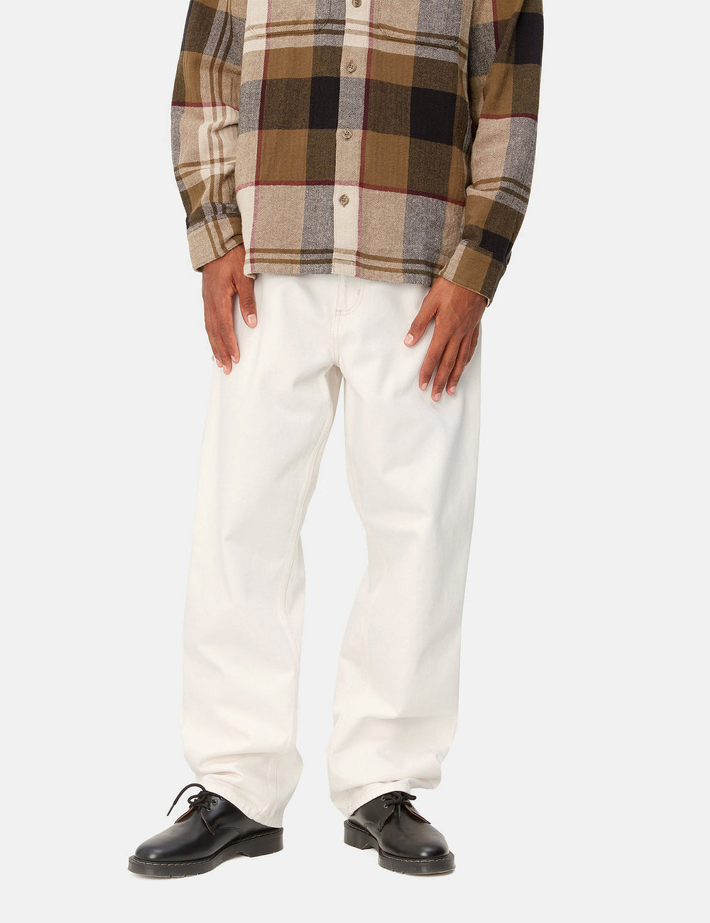 Carhartt Single Knee Pant 24SP 30×32 白 I031497_D6_02-ST-01.jpg?v=