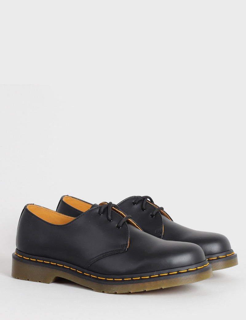 Dr Martens 1461 Shoes - Black Smooth