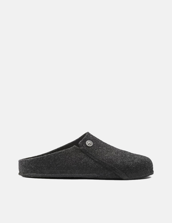 Birkenstock Zermatt Slipper (Regular) - Anthracite Grey