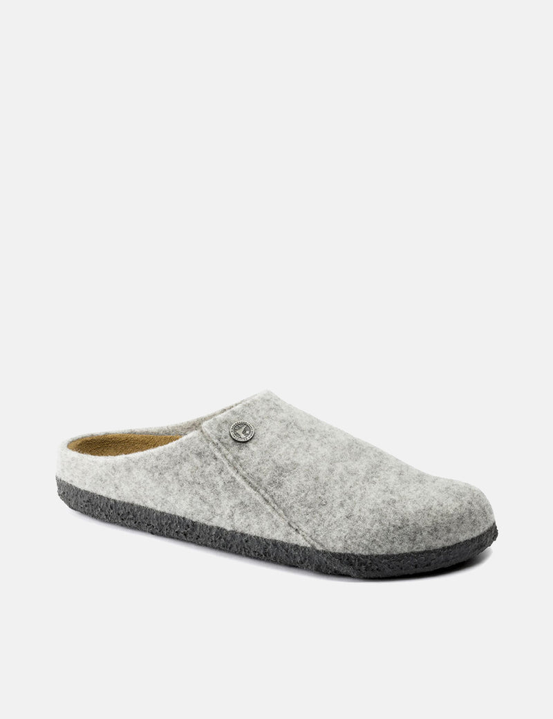 Birkenstock Zermatt Slipper (Regular) - Light Grey