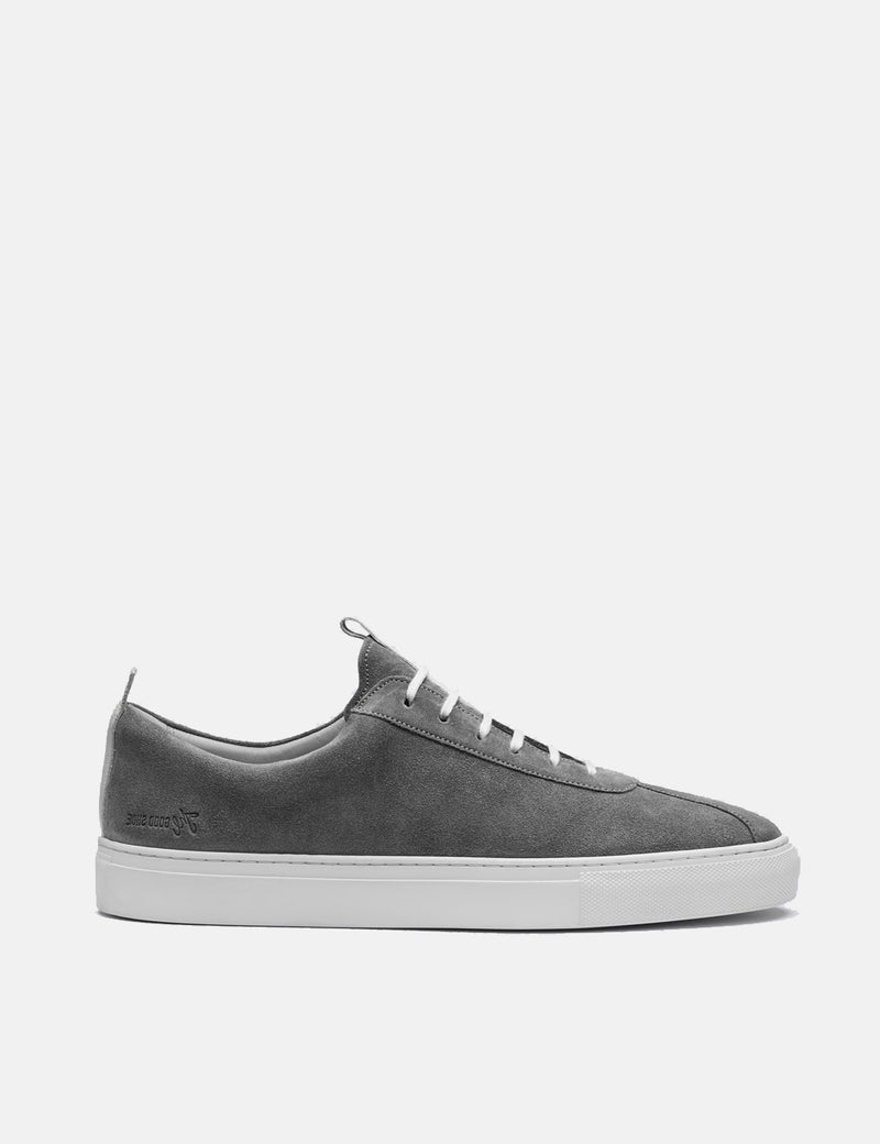 Grenson Sneakers 1 (Suede) - Ash Grey
