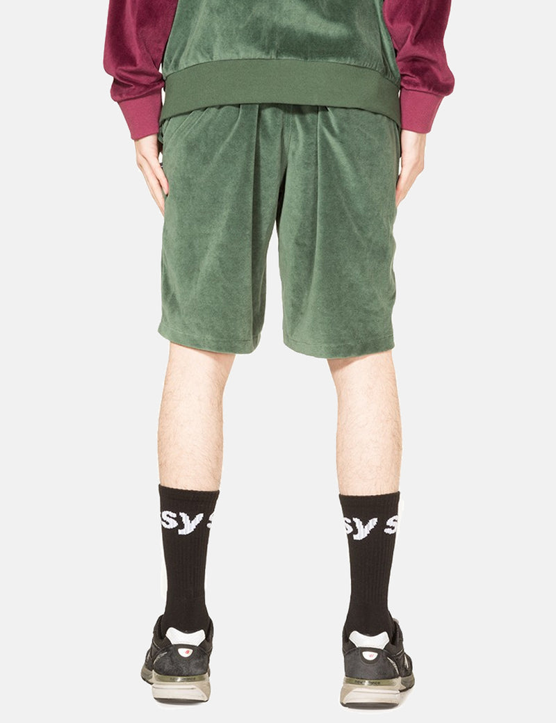 Stussy velour discount shorts