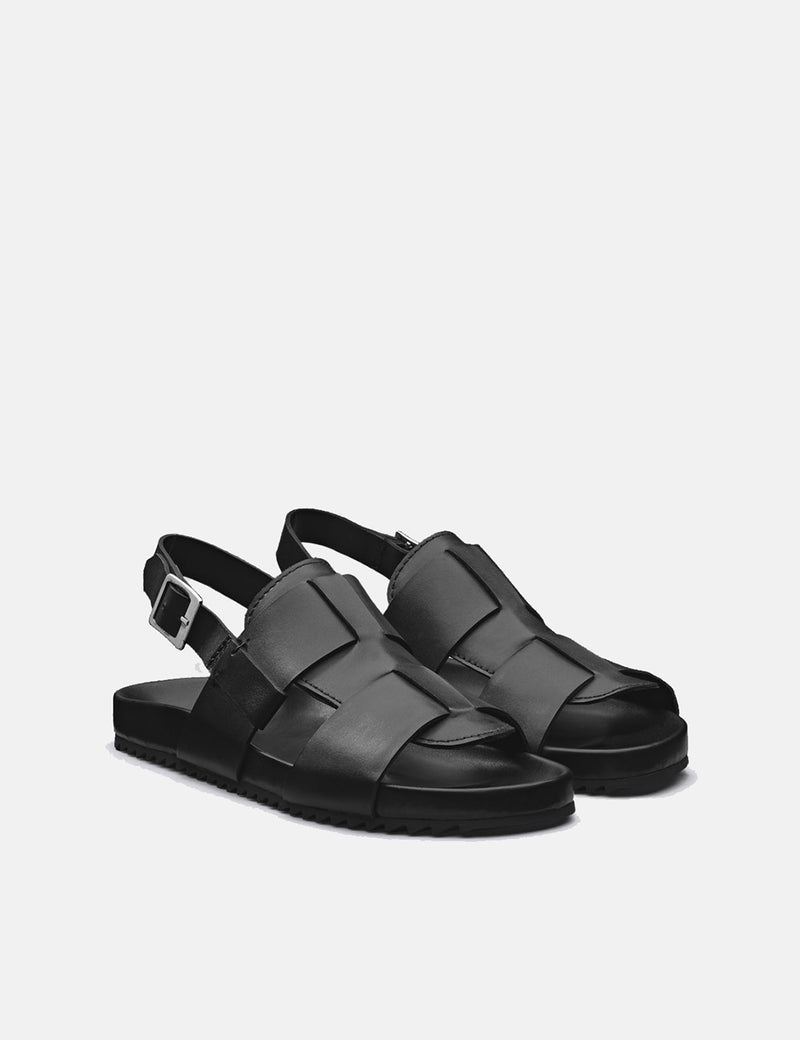 Grenson Wiley Sandal (Leather) - Black