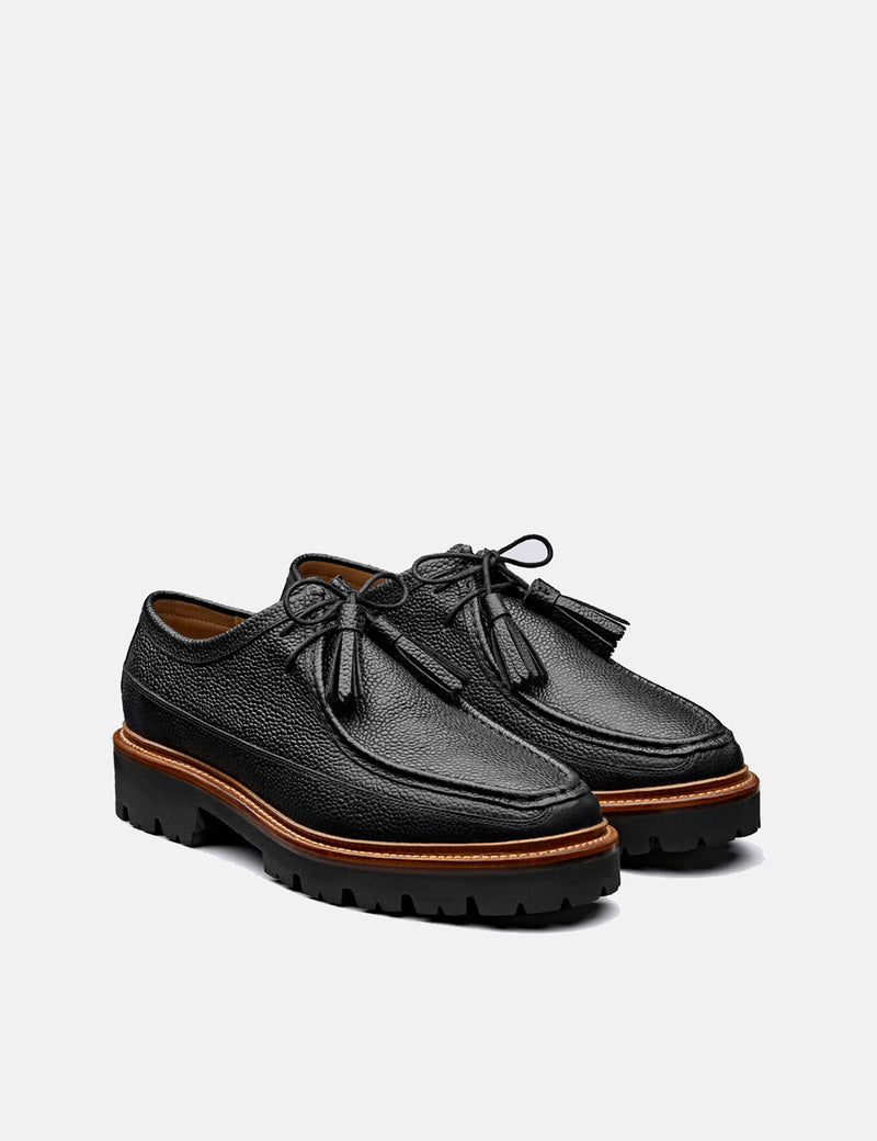 Grenson Bennett Shoe 112640 (Leather) - Black