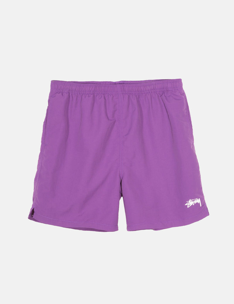Stussy Stock Water Shorts - Purple