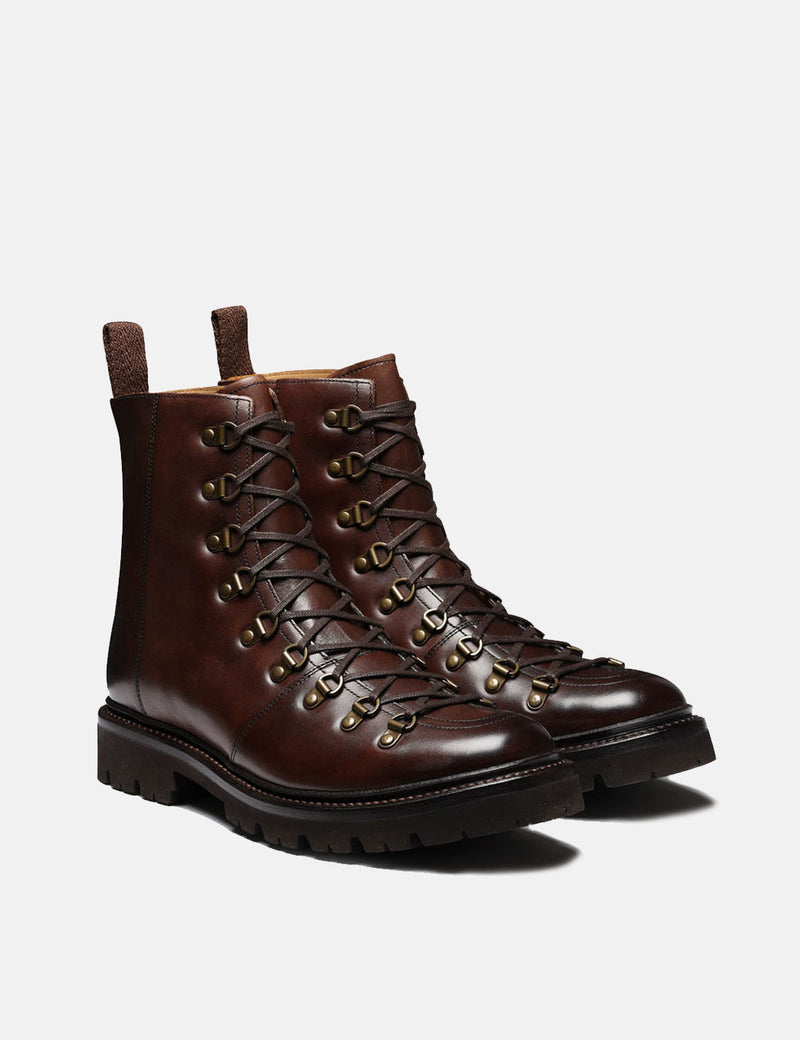 Grenson Brady Hiker Boot (Leather) - Dark Brown