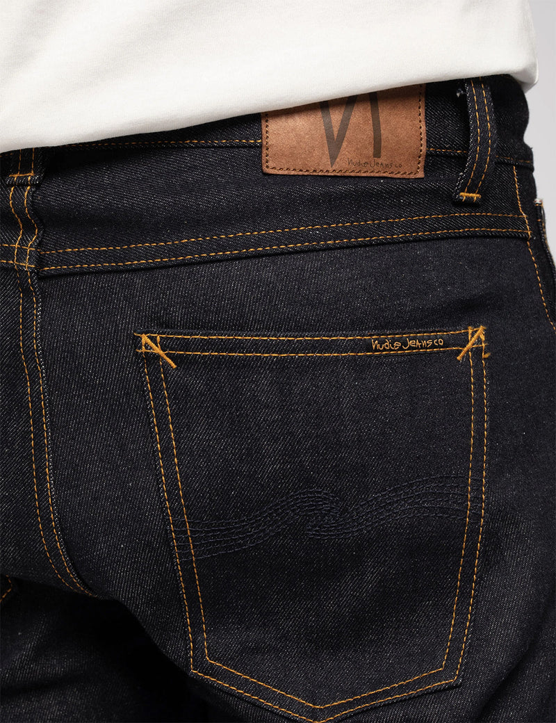 Nudie Jeans Lean Dean Jeans (Slim Fit) - Dry True Selvage Blue