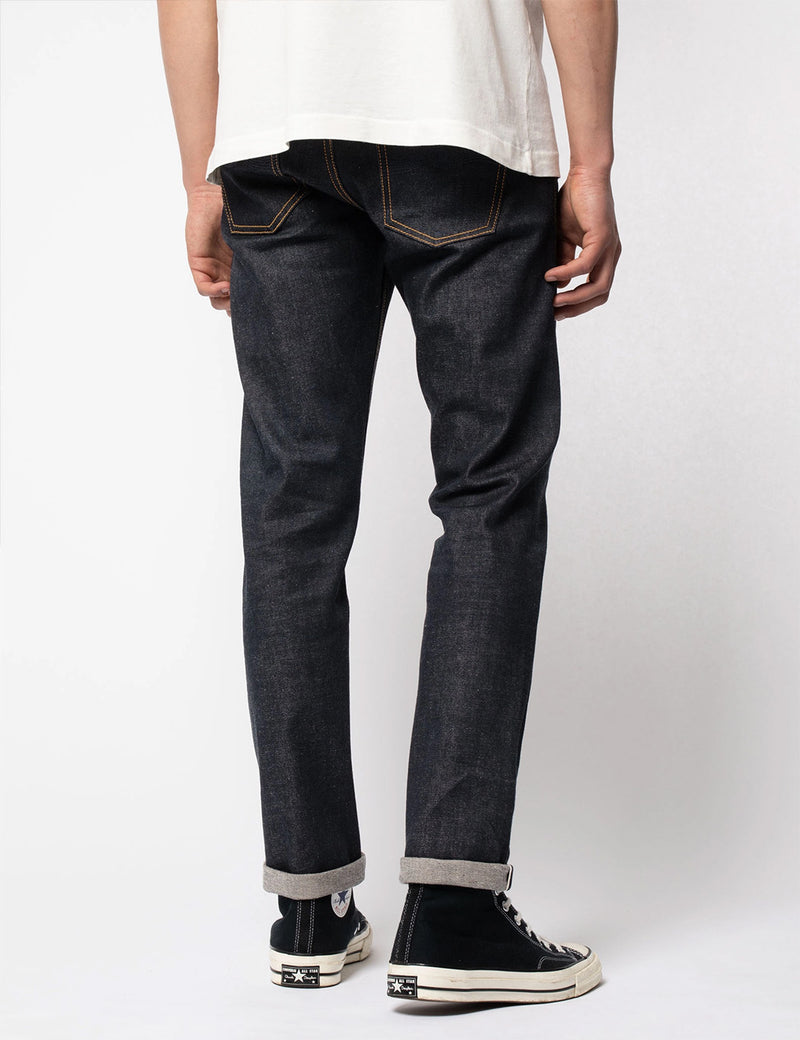 Nudie Jeans Lean Dean Jeans (Slim Fit) - Dry True Selvage Blue