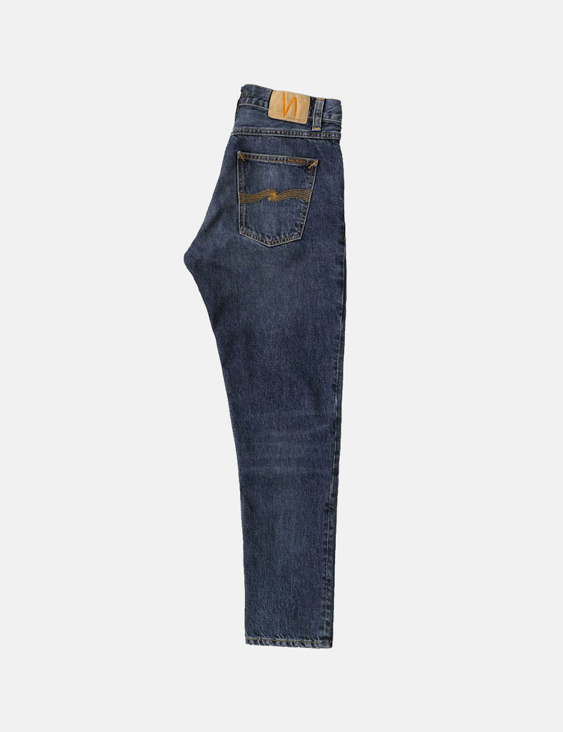Nudie Steady Eddie II Jeans (Regular Tapered) - Blue Slate