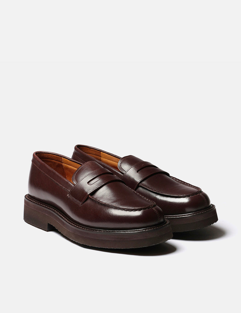 Grenson Peter Loafer (Colorado Leather) - Brown