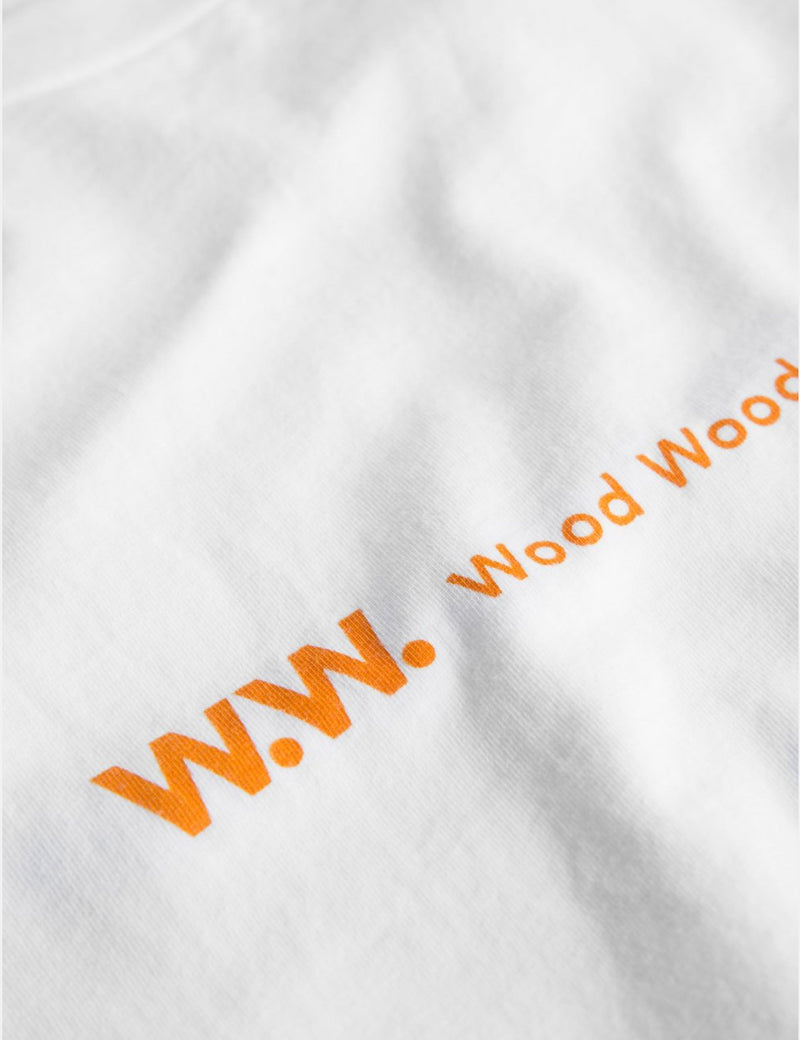 Womens Wood Wood Eden T-Shirt - Bright White