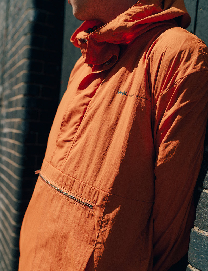 Wood Wood Loy Jacket - Dark Orange