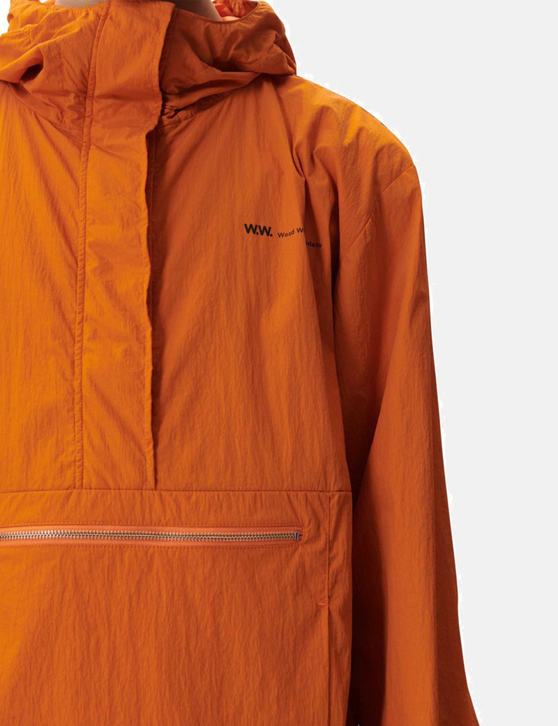 Wood Wood Loy Jacket - Dark Orange