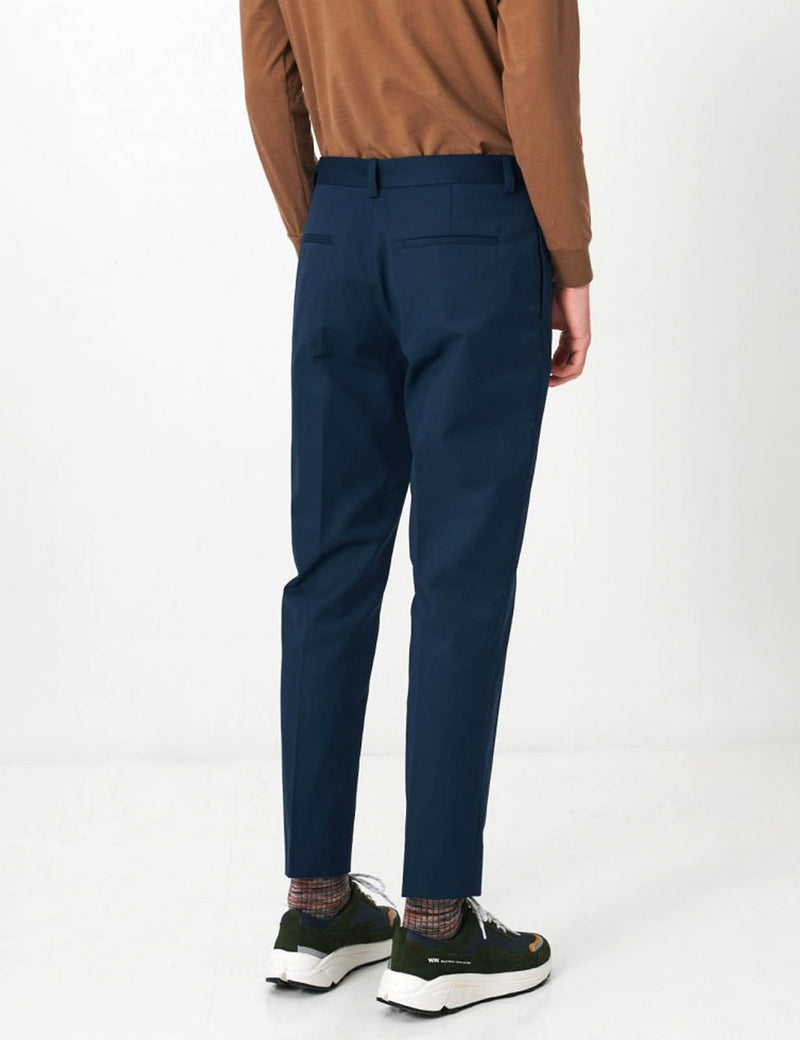 Wood Wood Tristan Trousers - Navy Blue