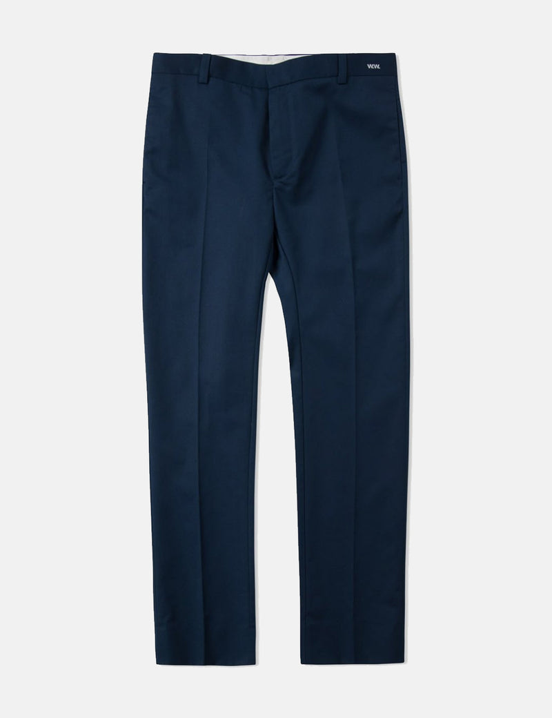 Wood Wood Tristan Trousers - Navy Blue