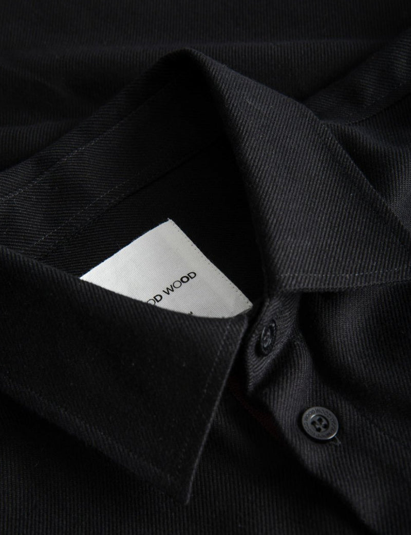 Wood Wood Andrew Shirt - Black