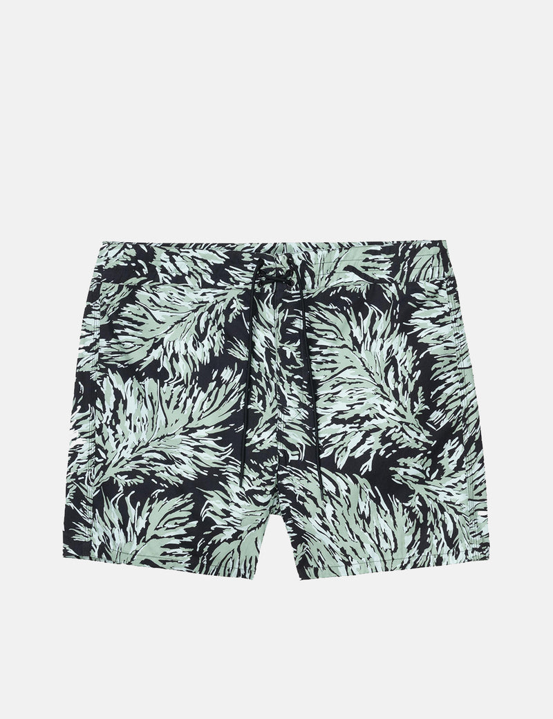 Carhartt-WIP Shaka Swim Short (Hinterland Print) - Black