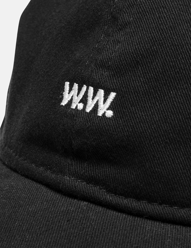 Wood Wood Low Profile Twill Cap - Black