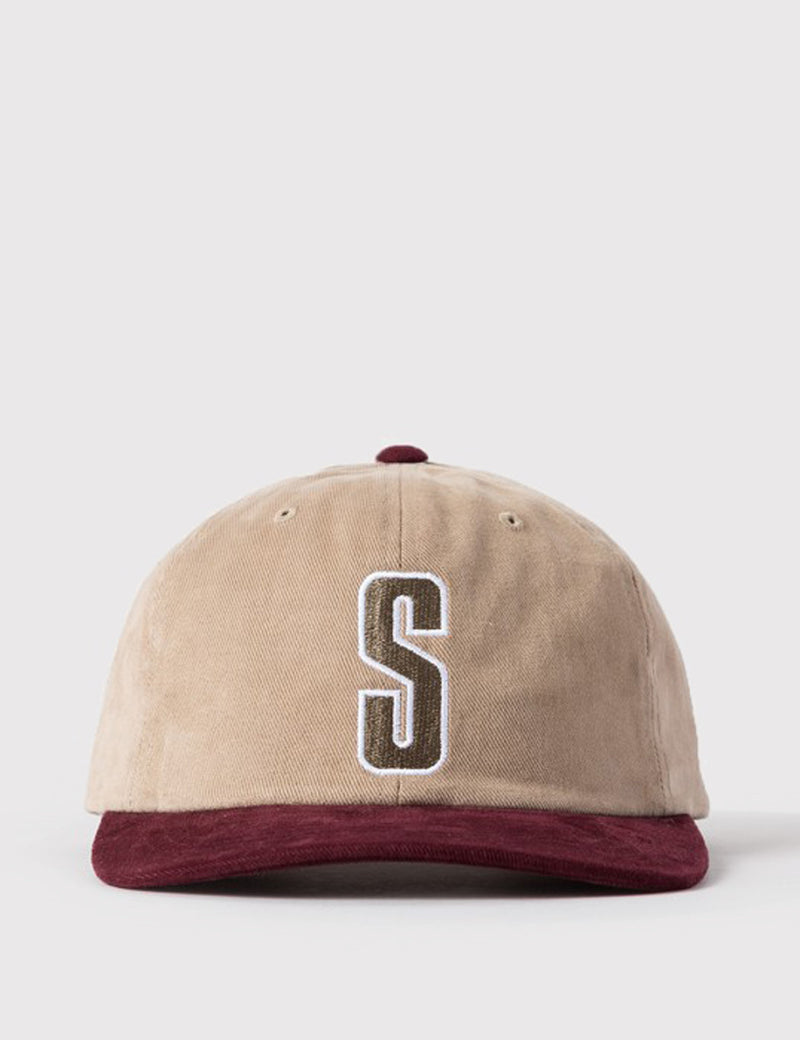 Stussy Vintage S Logo Cap - Tan | URBAN EXCESS.