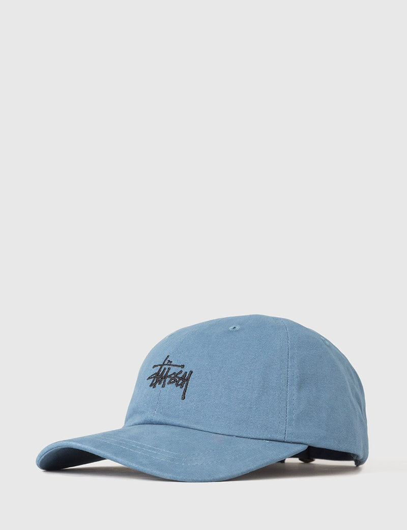 Stussy Basic Logo Low Pro Cap - Blue