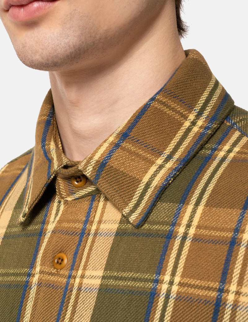 Nudie Sven Shirt - Sturdy Plaid Multi