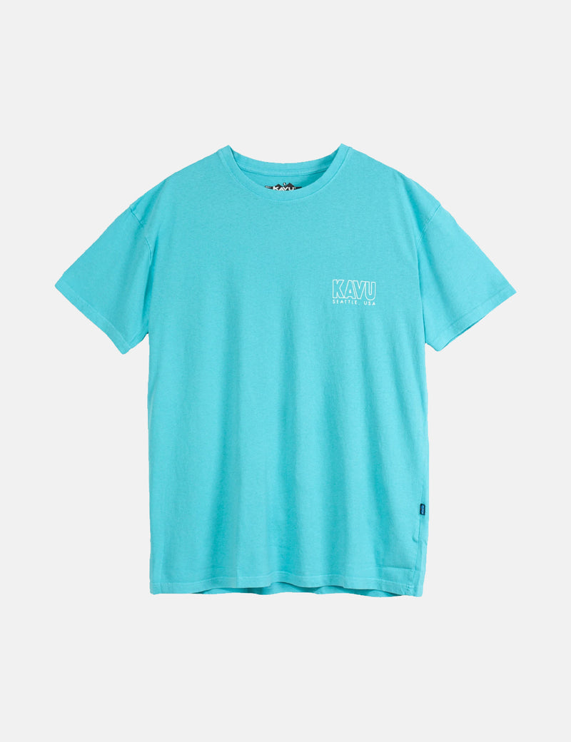 Kavu Reflection T-Shirt - Seafoam Blue