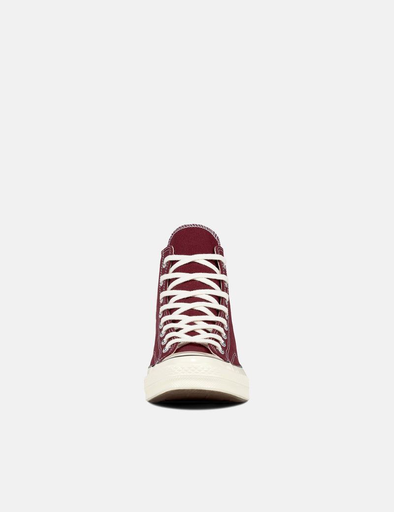 Converse 70's Chuck Hi 162051C (Canvas) - Dark Burgundy/Black/Egret