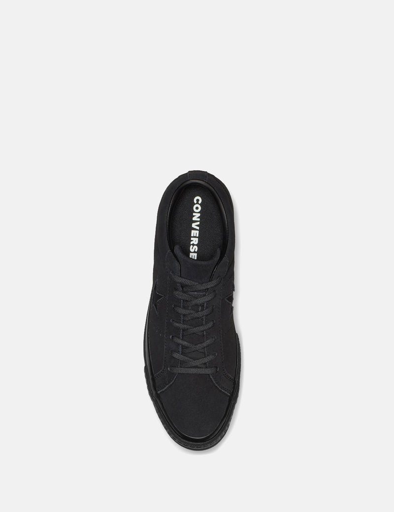 Converse One Star Ox Low Suede (162950C) - Black/Black/Black