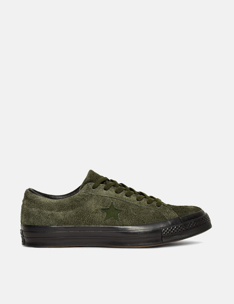 Converse One Star Ox Low Suede (163812C) - Utility Green