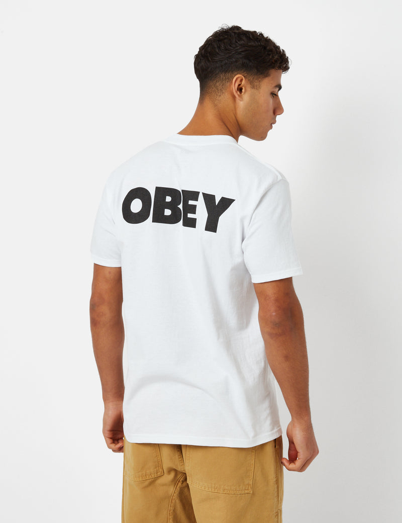 OBEY Bold T-Shirt - White