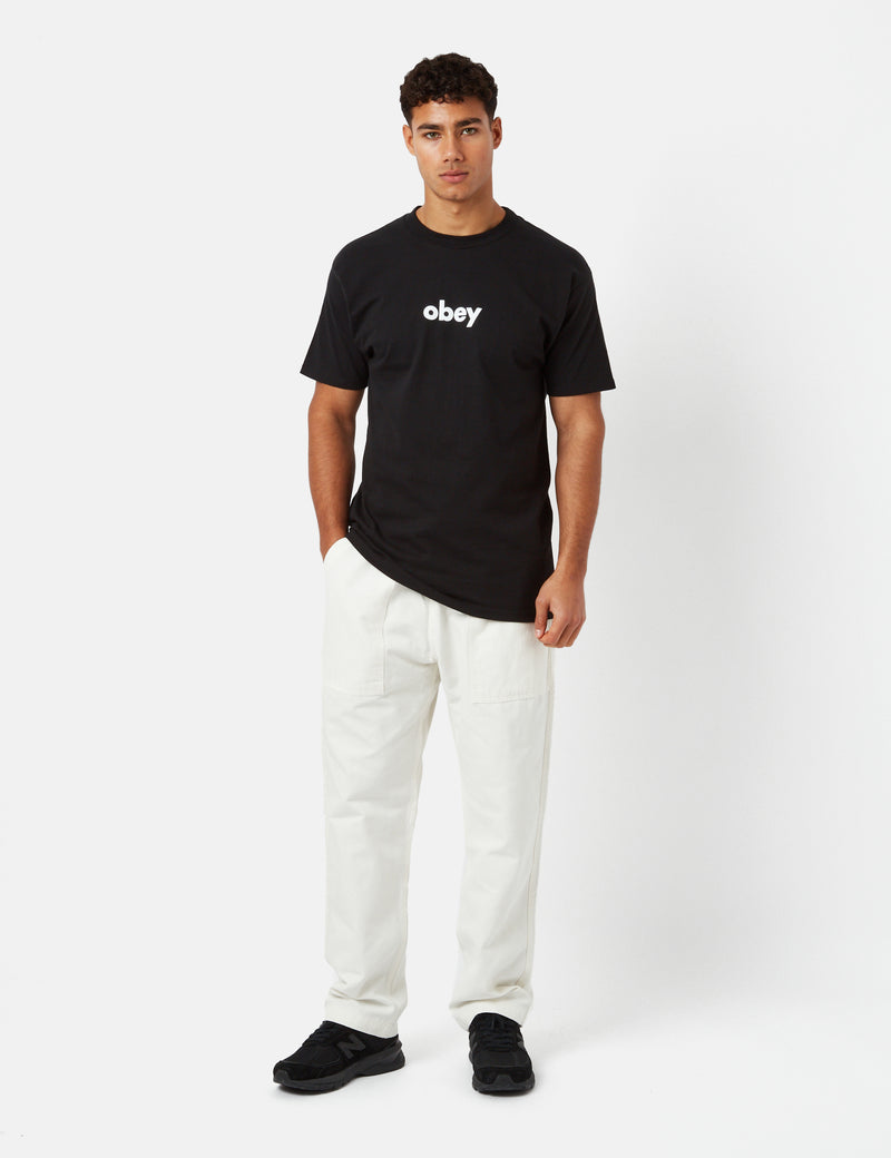 OBEY Lower Case 2 Classic T-Shirt - Black