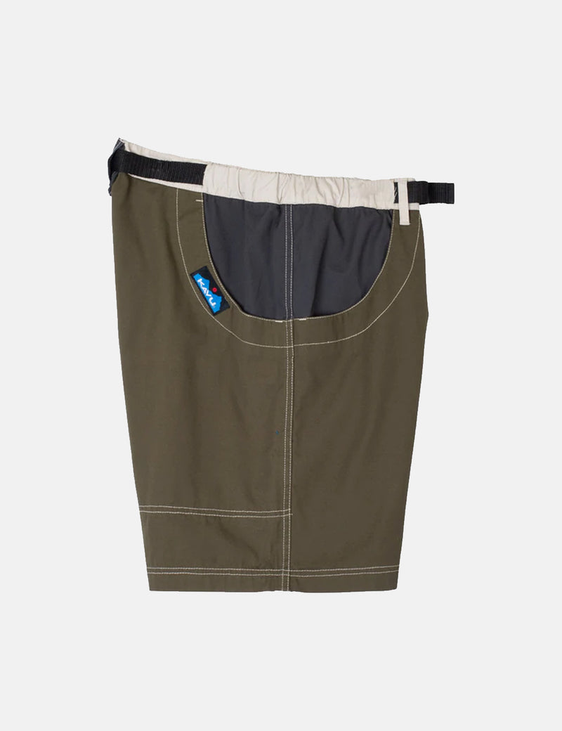 Kavu Chilli Lite Shorts - Olive Green/Stone/Grey