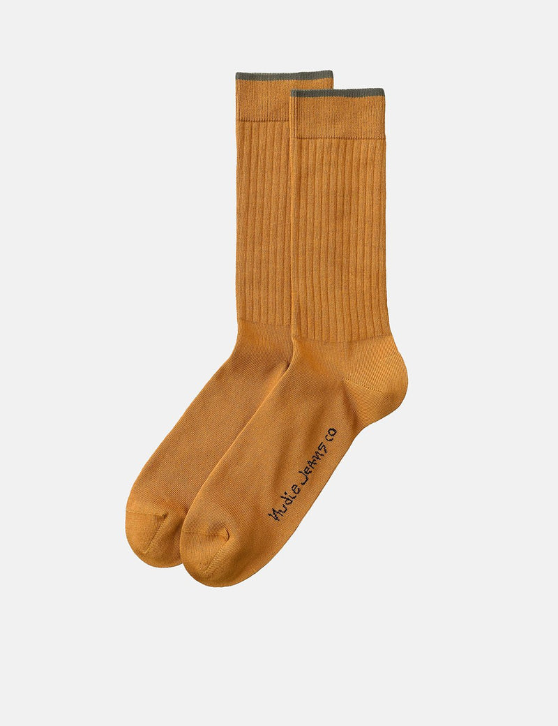 Nudie Gunnarsson Socks - Cinnamon