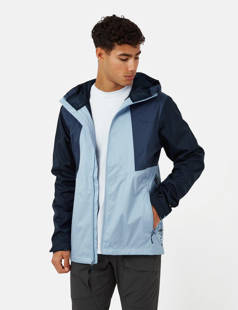 Columbia Inner Limits II Jacket - Jet Stream/Dark Mountain Blue/Navy