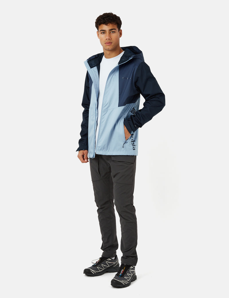 Columbia Inner Limits II Jacket - Jet Stream/Dark Mountain Blue/Navy